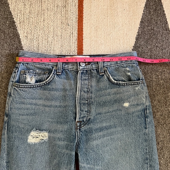 Reformation Mid-Rise Skinny Jean in Savu Wash Size 27 - Picture 8 of 10